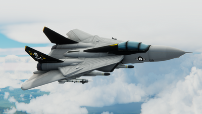 Z-41D in VFQ-103 "Jolly Rodgers" Livery