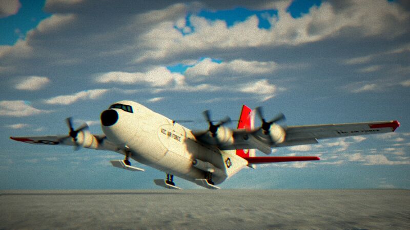 LC-24 takes off from the South Pole