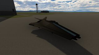 SSF-01 Reaper stored on an airbase, 2182.
