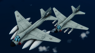 A Z-6 buddy refueling a Z-6 TRAM