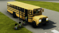 An FF-40 School bus, built on the TUFF-450 frame.