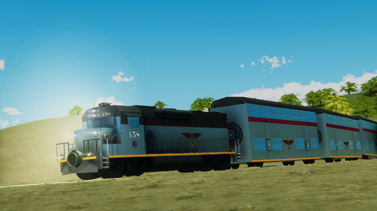 Passenger service remains the majority share of the traffic on the AR