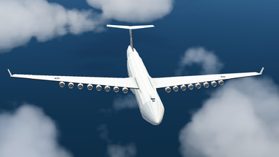 The Immanemque is at the time of construction the largest wingspan cargo aircraft ever built.