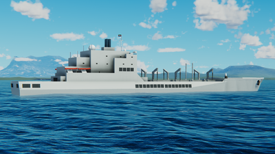 ZSNS Markus B. Kolsonaro (T-AO-1) underway.