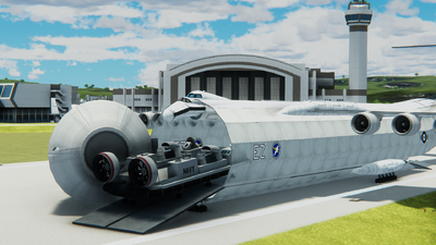 Immanemque loading a Landing Craft Air Cushion