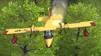 C-9 in firefighting service.