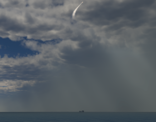 Launch of Transit Rocket from Hook 0-1, July 9th, 2162