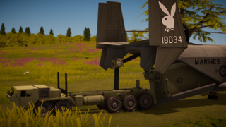 MZ-22-8 Being loaded by a Logi II Series HEMTT.