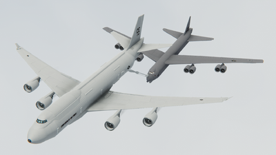 KZ-33 Refueling a B-52 Megafortress